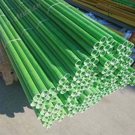 高强度玻璃钢拉挤圆管 苗木防倒支撑杆 一体式玻璃钢拉挤管材生产厂家