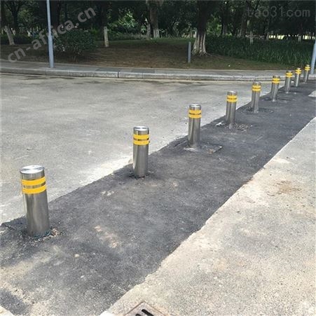 择众自动升降柱 道路固定路桩 液压升降柱路障圆柱
