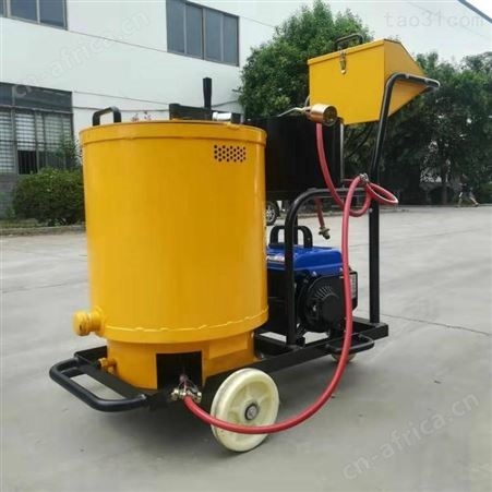 择众手推式60L沥青灌缝机 路面养护裂缝修补 热熔效率快