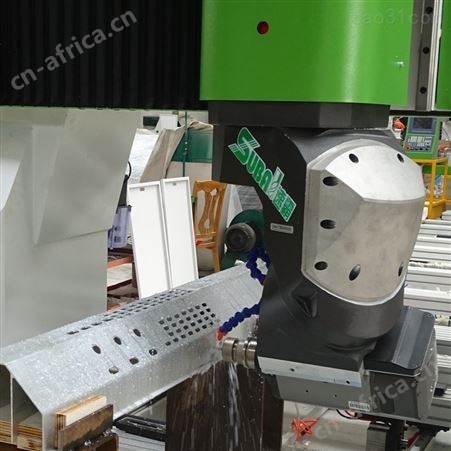 外墙铝单板五轴加工中心 速霸数控铝天花雕铣加工设备 CNC铝板铝材加工设备