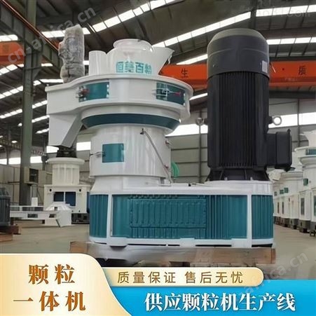生物质颗粒机机械设备 高产全自动稻壳制粒机产量