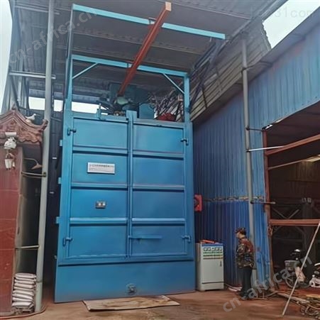 日照吊钩式抛丸机 双吊钩抛丸机厂家 清理除锈机设备