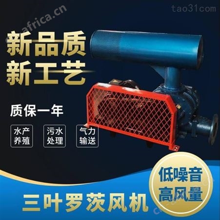 三叶罗茨风机出口品质 节能环保罗茨鼓风机 低噪音鼓风机