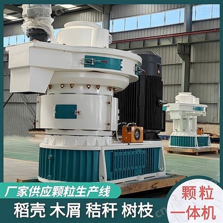 山东章丘颗粒机厂家 新132KW环模颗粒机 稻壳颗粒机