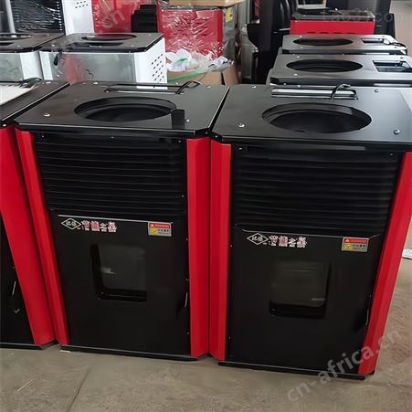 烧水的颗粒取暖炉 冬季取暖炉子 取暖壁炉