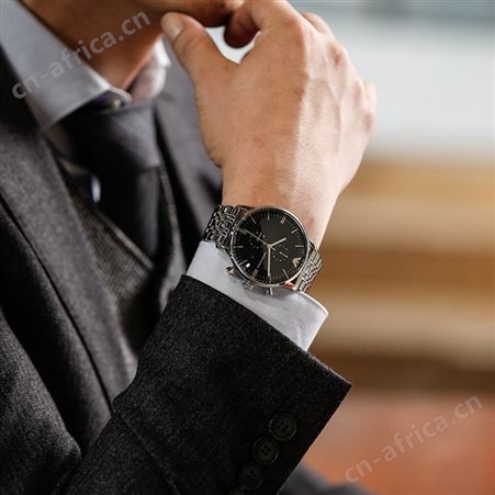 阿玛尼(Emporio Armani)钢制石英男表腕表手表石英表 AR0389
