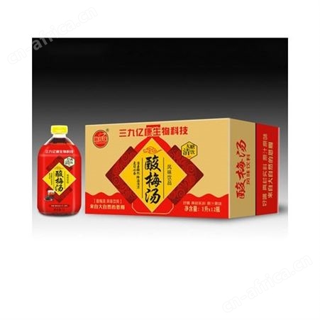酸梅汤风味饮料1L×12瓶夏季饮品整箱销售商超渠道