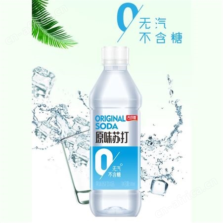 原味苏打水500ml无糖无汽弱碱饮料实惠大瓶装饮品