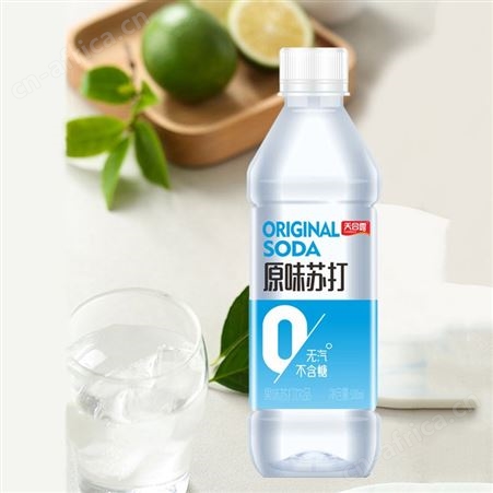 原味苏打水500ml无糖无汽弱碱饮料实惠大瓶装饮品