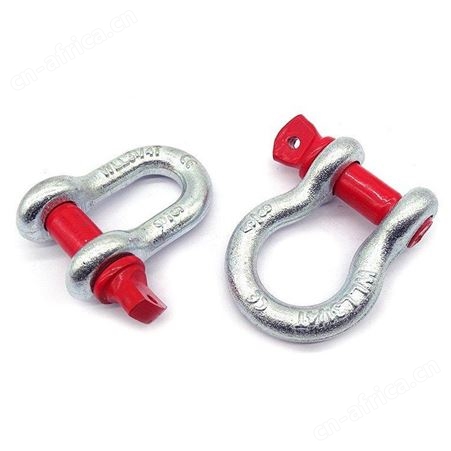 弓形卸扣D型美式卸扣索具 电力工具卸扣 起重吊钩U型卸扣继开