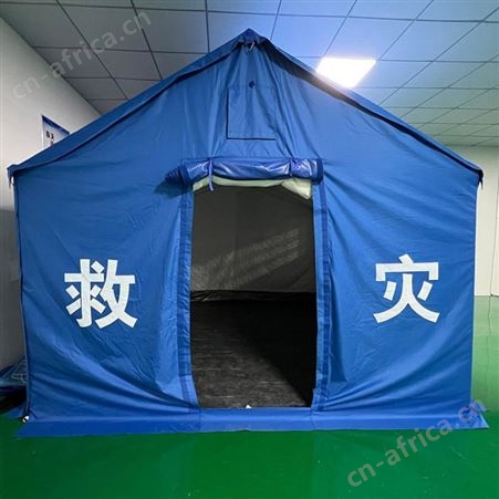 600D/pvc涂层布12平方米棉救灾帐篷民政加厚防雨保暖救灾帐篷