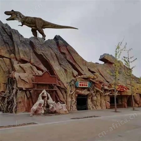 假山假树景观制作 假山定做制作厂家 室外雕塑  湘岩园林