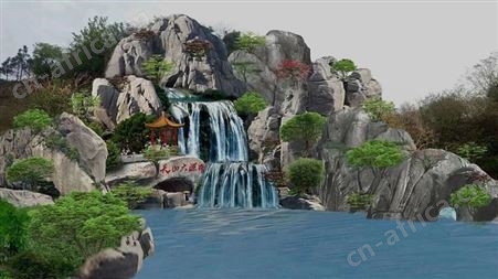 百色园艺假山设计公司
