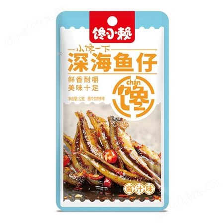 馋小赖深海鱼仔香辣味12g扶持政策好代理空间大