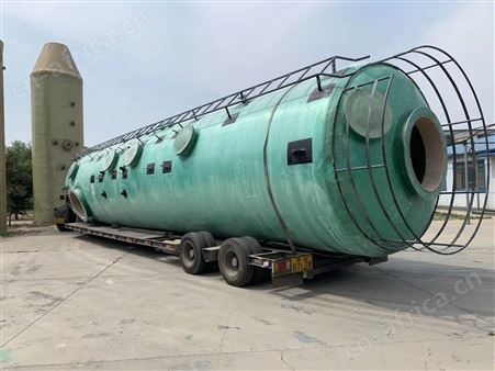 荣云定制 玻璃钢喷淋塔 FRP废气净化塔 耐酸碱 耐腐蚀