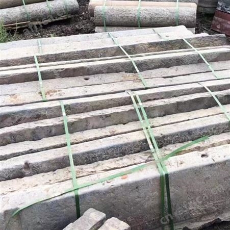仿古老石板 青石铺路石条 庭院花园做旧踏步石 文建石材