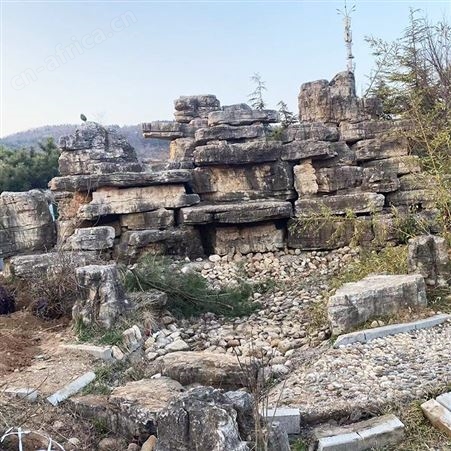 风景石批发 假山园林庭院景区造景石料 文建石材