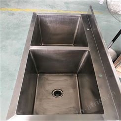 厨房设备  不锈钢商用水池水槽 厨房支架下水池德满来