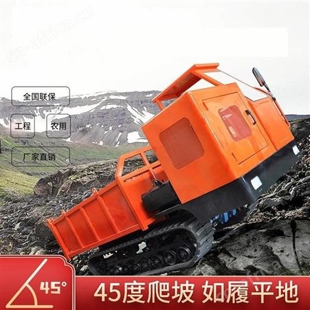 源兴升级款农业履带运输车 柴油爬坡王 直发山地2吨自卸车