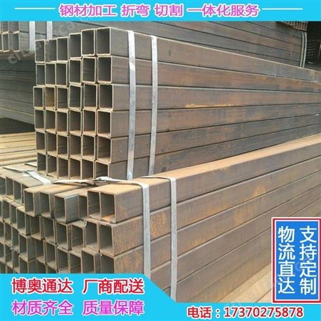 现货直供各种规格矩管 结构工程用200*200高强度热浸镀锌方管