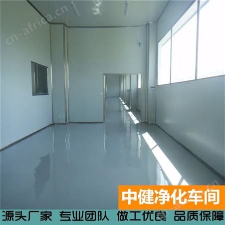 中健集团 定制设计百级无尘车间 无菌净化无尘洁净装修