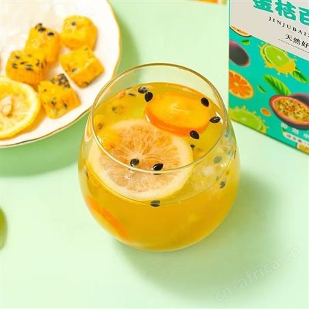 道养智金桔百香果茶包蜂蜜冻干柠檬青桔果茶夏季网红水果茶
