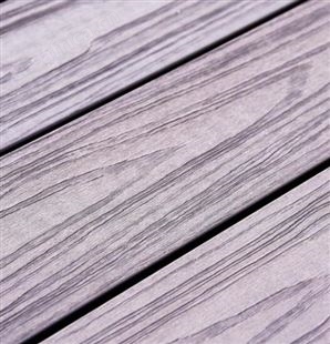 二代共挤140*25地板户外防腐PE材质别墅花园工程专用木塑地板