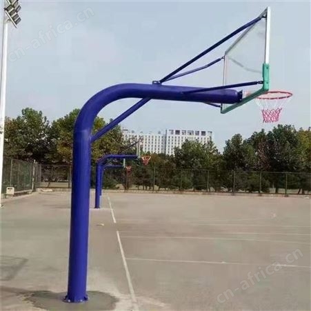 华丽体育落地式室外蓝球架篮球架户外成人篮球架移动篮球架圆管篮球架