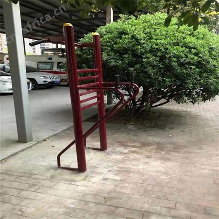 华丽体育厂家定制室外体育器材 健身路径设施 肋木架单杠组合