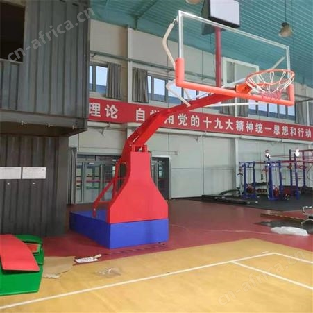 华丽体育室内外成人篮球架方管移动中小学校比赛训练标准蓝球架篮球框