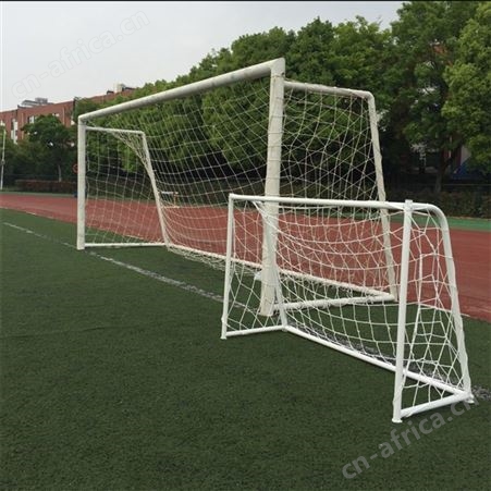 华丽体育便携式足球门 标准5/7人制钢材足球门 学校可移动足球门