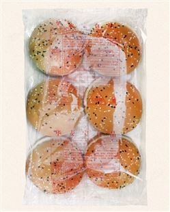 华麦宝汉堡包圆形面包胚商用芝麻材料食材半成品坯子即食早餐代餐