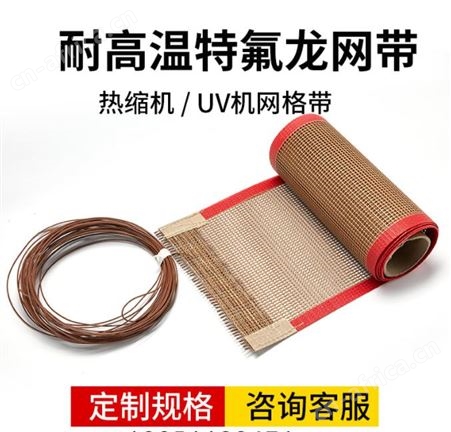 侨尔瑞供应 特氟龙微波输送带 铁弗龙网格带 铁氟龙烘干传送带