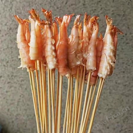 青虾小串一口河虾 油炸涮锅海鲜串串食材 2件起批