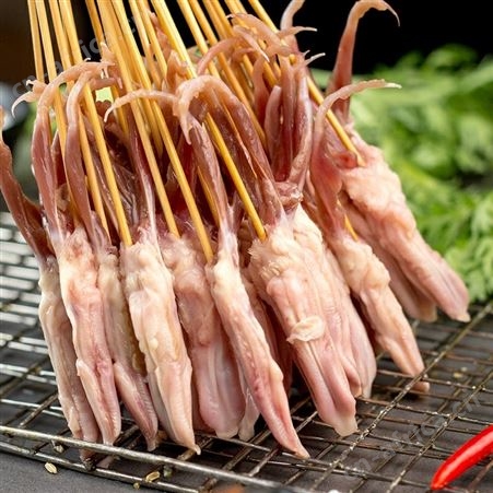 鸭舌小串油炸涮锅 烧烤油炸火锅食材 5件起批