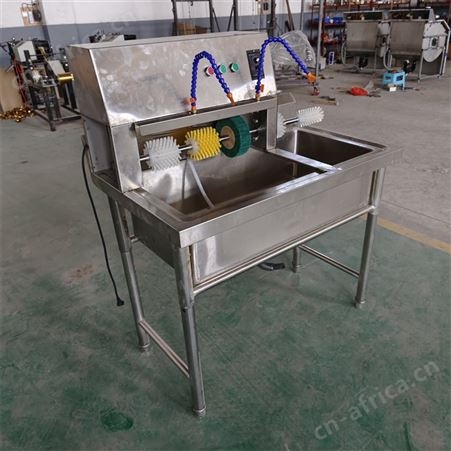 商用洗鞋机大型专业刷鞋洗鞋店鞋子清洗机擦鞋机手搓半自动洗鞋机