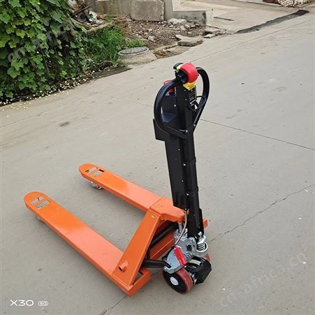 小型搬运叉车 工地1.5吨转运车 电动地牛 溢盈 液压托盘搬运车