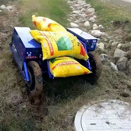 农业果园电动搬运车 全地形遥控四轮车 山地爬坡运输车 巧夺机械