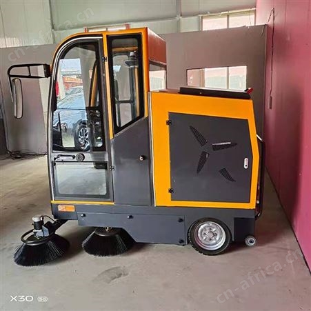 景区物业扫地车 道路沙土石子清扫车 封闭式驾驶室除尘车 巧夺