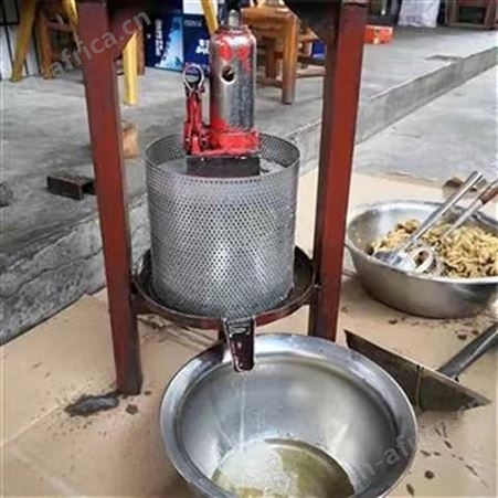 液压千斤顶手动压油机榨油机手摇式压滤机压榨机猪油渣压饼机巧夺