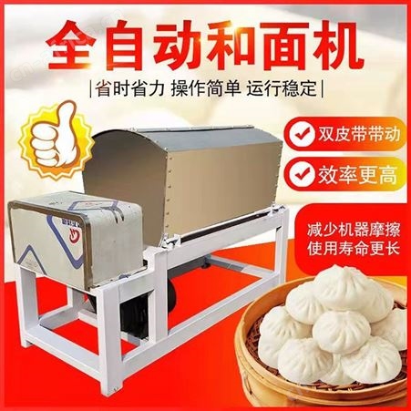 巧夺 大型和面机商用全自动25 50 75 100公斤和面机 减速机和面机
