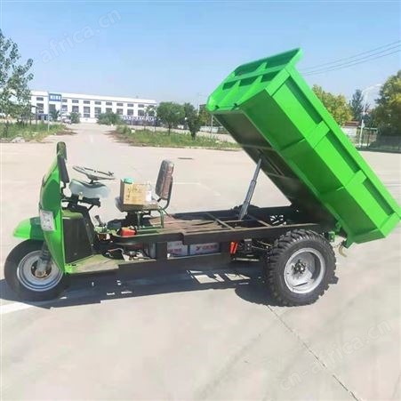 电动三马子 载货三轮车 工程液压三轮车 18马力三蹦子 巧夺机械