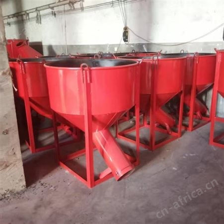混凝土圆型料斗 塔吊料斗 斜口多功能加厚吊斗 砂浆方形灰斗 巧夺
