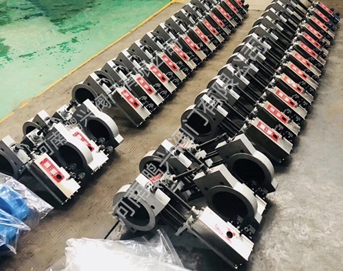 DQSW2气动双位蝶阀