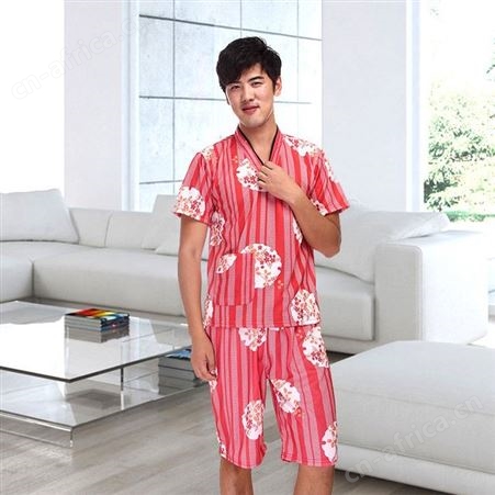 汗蒸服 男女棉质浴服 棉浴室桑拿服新款运动布套装