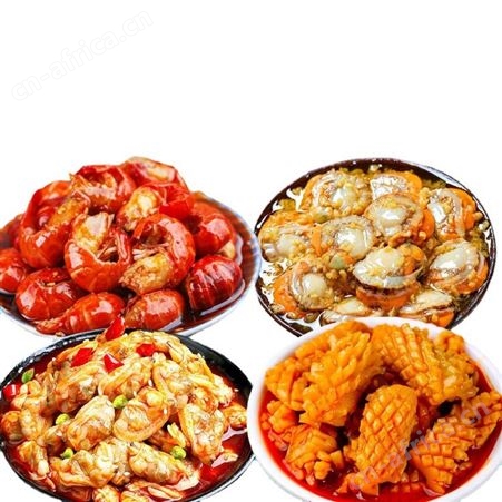 小龙虾即食麻辣尾虾球罐头熟食海鲜小零食夜宵拌面八爪鱿鱼须
