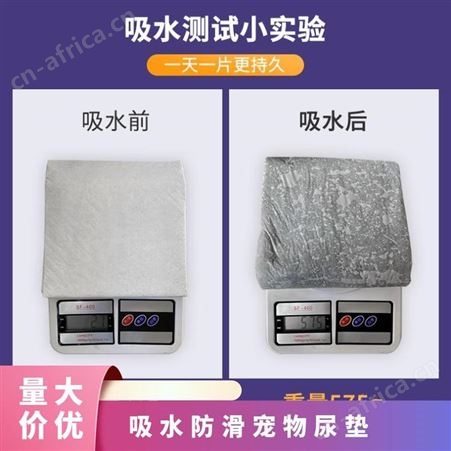 包装数量(片)1 吸水防滑宠物尿垫 一坪花房 金装版尿垫 加厚吸收