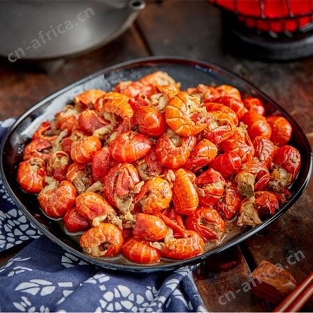 云南普洱德炎麻辣小龙虾尾1.5kg300g*5盒净虾750g