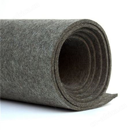 淋膜防雨毛毡大棚黑心棉覆膜棉毡工地防潮保湿复合膜毛毯