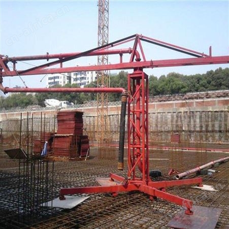 混凝土输送布料 电动手动布料杆及配件可按要求定制 瑞鑫达